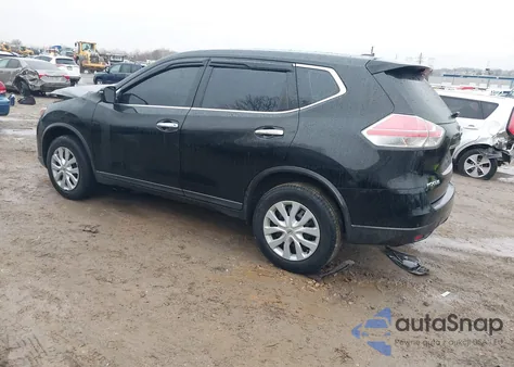 2015 Nissan Rogue S from USA, damaged, VIN KNMAT2MV7FP534853